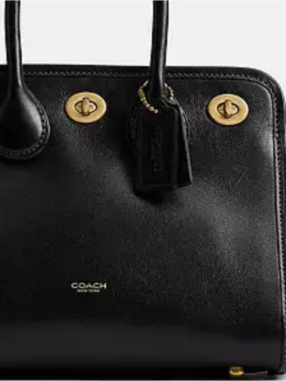 coach runway Buy Now Turnlock Tote Bag 22 - Picture 7 of 7